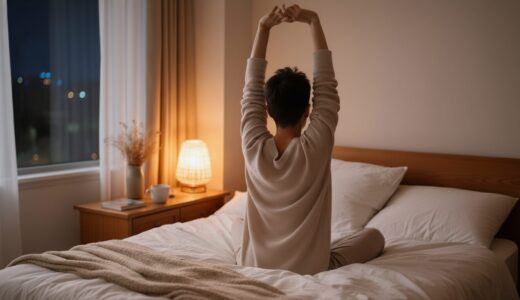 睡眠の質が低下しているアラフォー必見！睡眠のための夜習慣を整えると、朝のしんどさは少し変わる