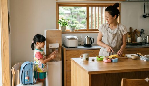 朝のバタバタを減らしたい子育て家庭へ｜ウォーターサーバーが暮らしをラクにする理由